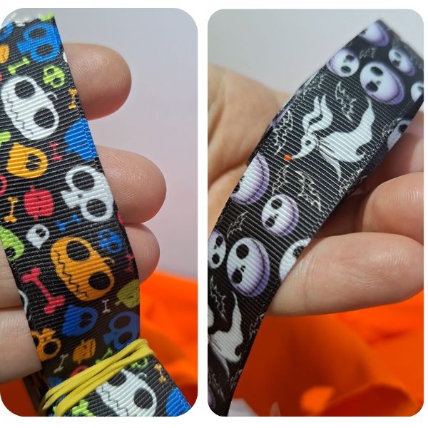 alloweenský obojek strašidlo